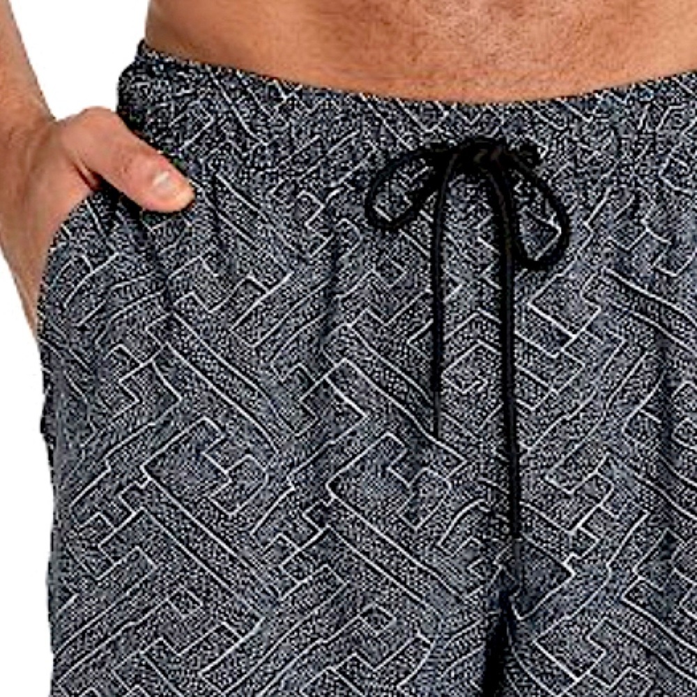 GEO PRINT SWIM TRUNKS BOXER BRIEF LINING NWOT - Picture 4 of 11